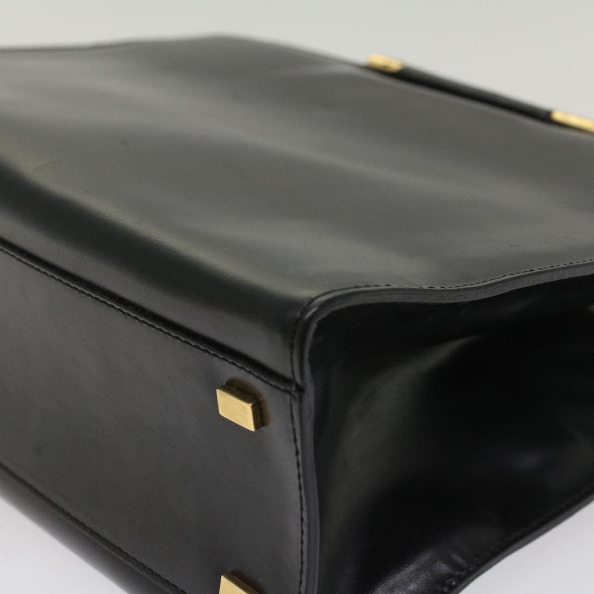 Celine Handbag Leather, BLACK, LEATHER, Handbag