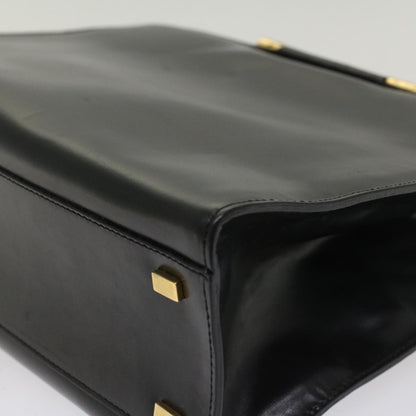 Celine Handbag Leather, BLACK, LEATHER, Handbag