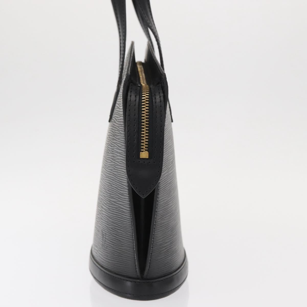 Louis Vuitton Saint Jacques Handbag Epi Leather, BLACK, LEATHER, Handbag