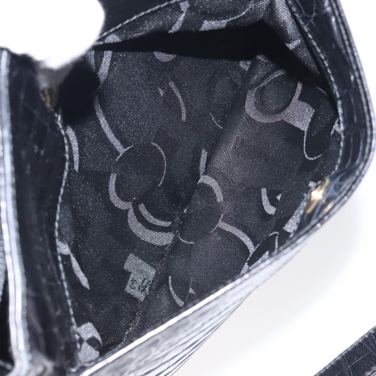 Salvatore Ferragamo Vara shoulder Bag Leather, BLACK, LEATHER, Shoulder bag