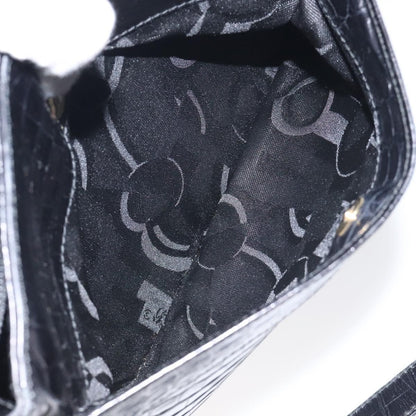 Salvatore Ferragamo Vara shoulder Bag Leather, BLACK, LEATHER, Shoulder bag