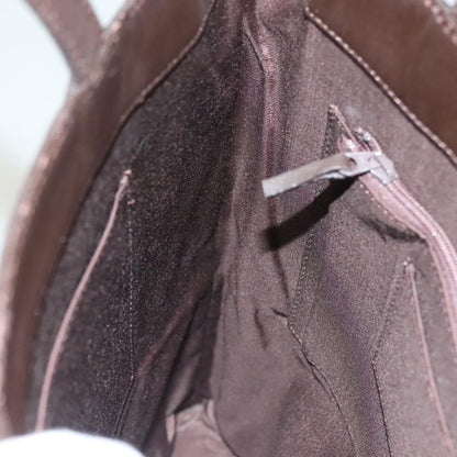 Burberry Vintage Handbag Leather, BROWN, LEATHER, Handbag