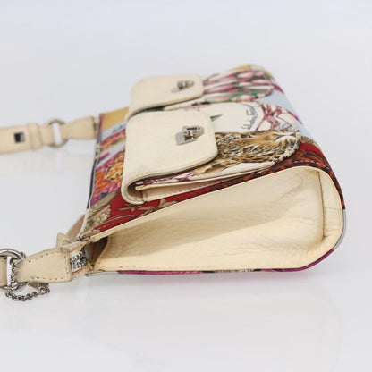 Salvatore Ferragamo Gancini Shoulder Bag Nylon, MULTICOLOUR, NYLON, Shoulder bag