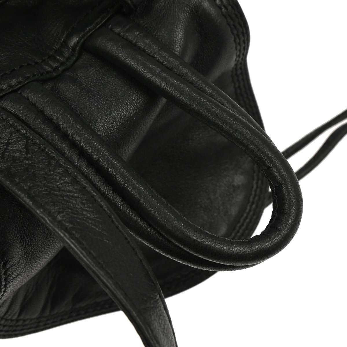 Loewe Anagram Backpack Leather, BLACK, LEATHER, Backpack