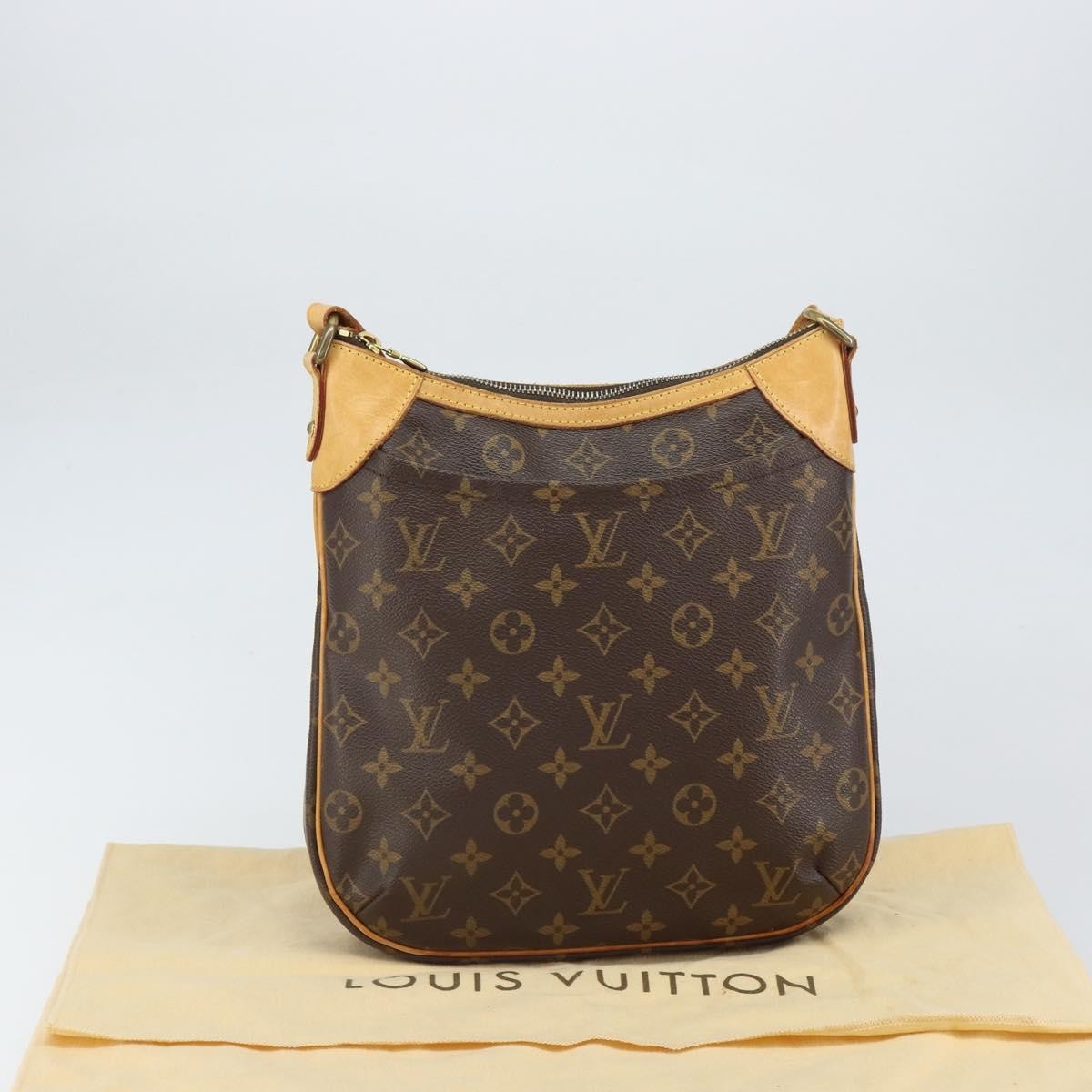Louis Vuitton Odeon Handbag Monogram Canvas, BROWN, CANVAS, Shoulder bag