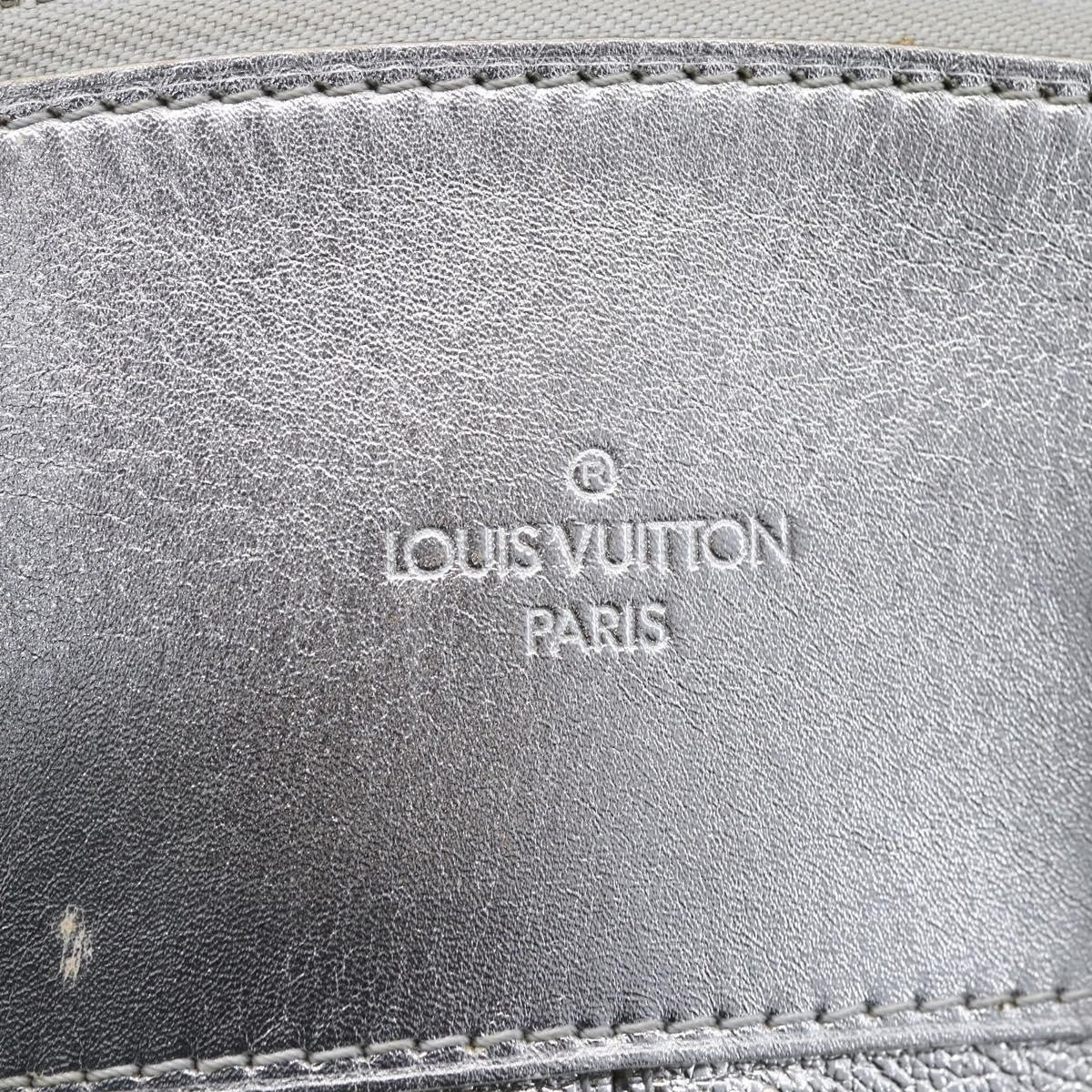 Louis Vuitton Suhali Lockit Handbag Leather, SILVER, LEATHER, Handbag
