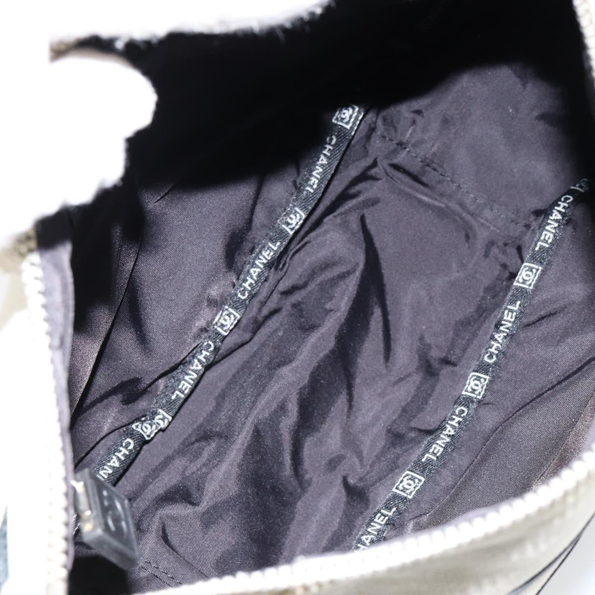 Chanel sports shoulder bag Coco mark, BEIGE, CANVAS, Shoulder bag