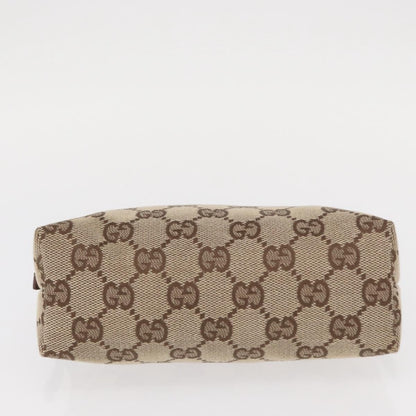 Gucci Abbey Canvas Leather, BEIGE, CANVAS, Shoulder bag