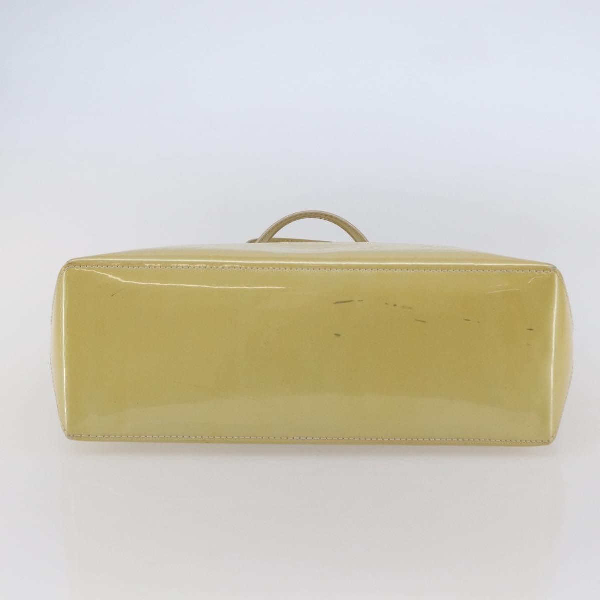 Louis Vuitton Wilshire Handbag Monogram Vernis, BEIGE, PATENT_LEATHER, Handbag