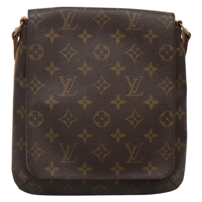 Louis Vuitton Musette Salsa Handbag Monogram Canvas, BROWN, CANVAS, Handbag