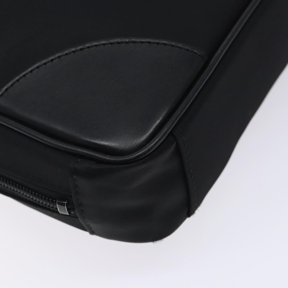 Burberry Black Label Business Bag Nylon, BLACK, NYLON, Briefcase
