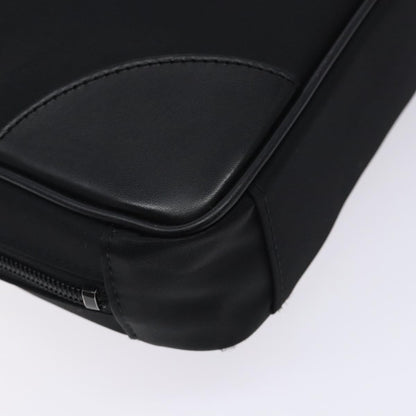 Burberry Black Label Business Bag Nylon, BLACK, NYLON, Briefcase