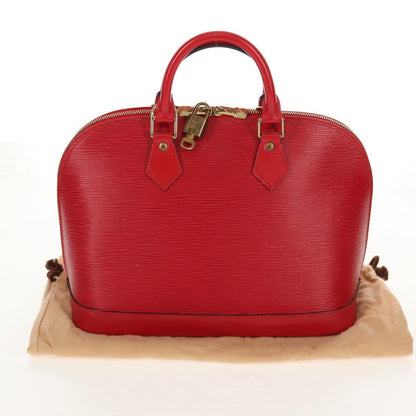 Louis Vuitton Vintage Alma Handbag Epi Leather, RED, LEATHER, Handbag