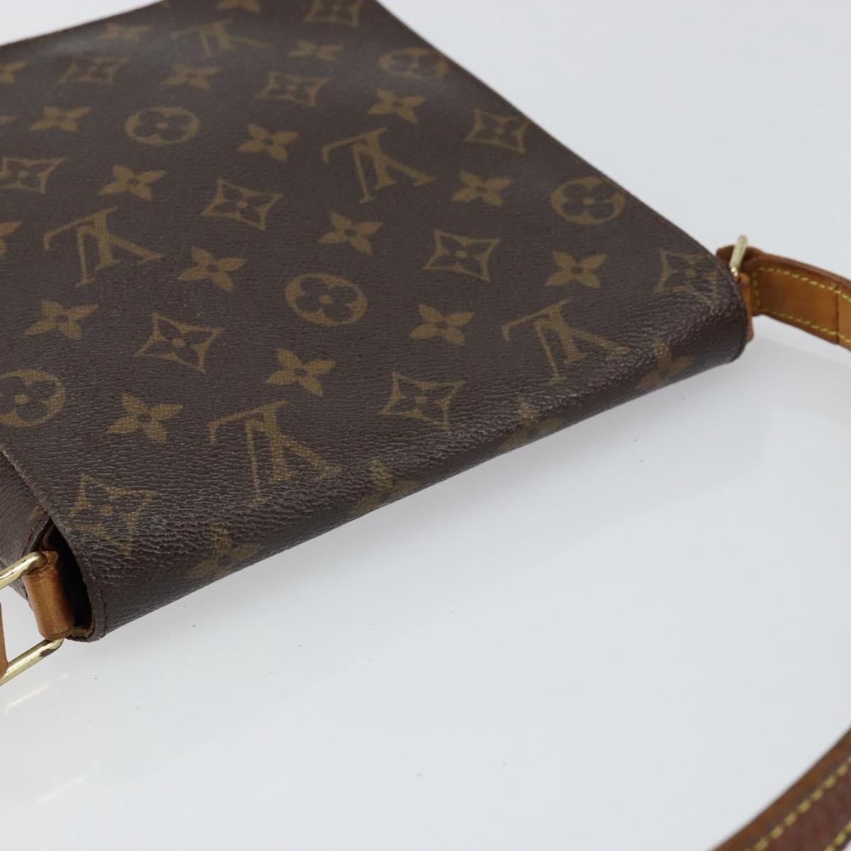 Louis Vuitton Musette Salsa Handbag Monogram Canvas, BROWN, CANVAS, Shoulder bag