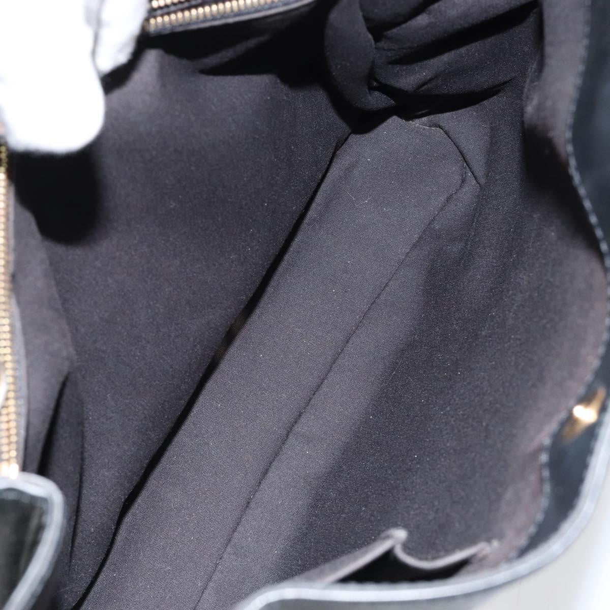 Louis Vuitton Mandara Handbag Epi Leather, BLACK, LEATHER, Shoulder bag