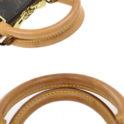 Louis Vuitton Alma Voyage Handbag Monogram Canvas, BROWN, LEATHER, Handbag