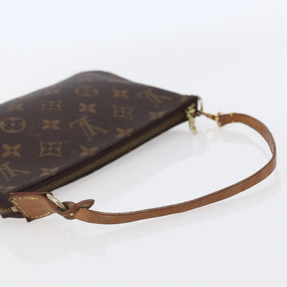 Louis Vuitton Pochette Accessoires NM Monogram Canvas, BROWN, CANVAS, Clutche & pouche