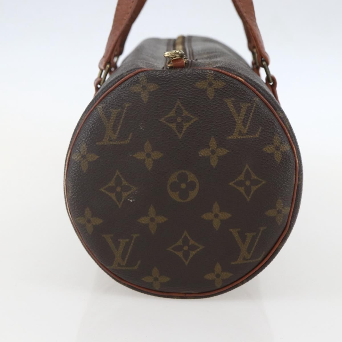 Louis Vuitton Papillon Handbag Monogram Canvas, BROWN, CANVAS, Handbag