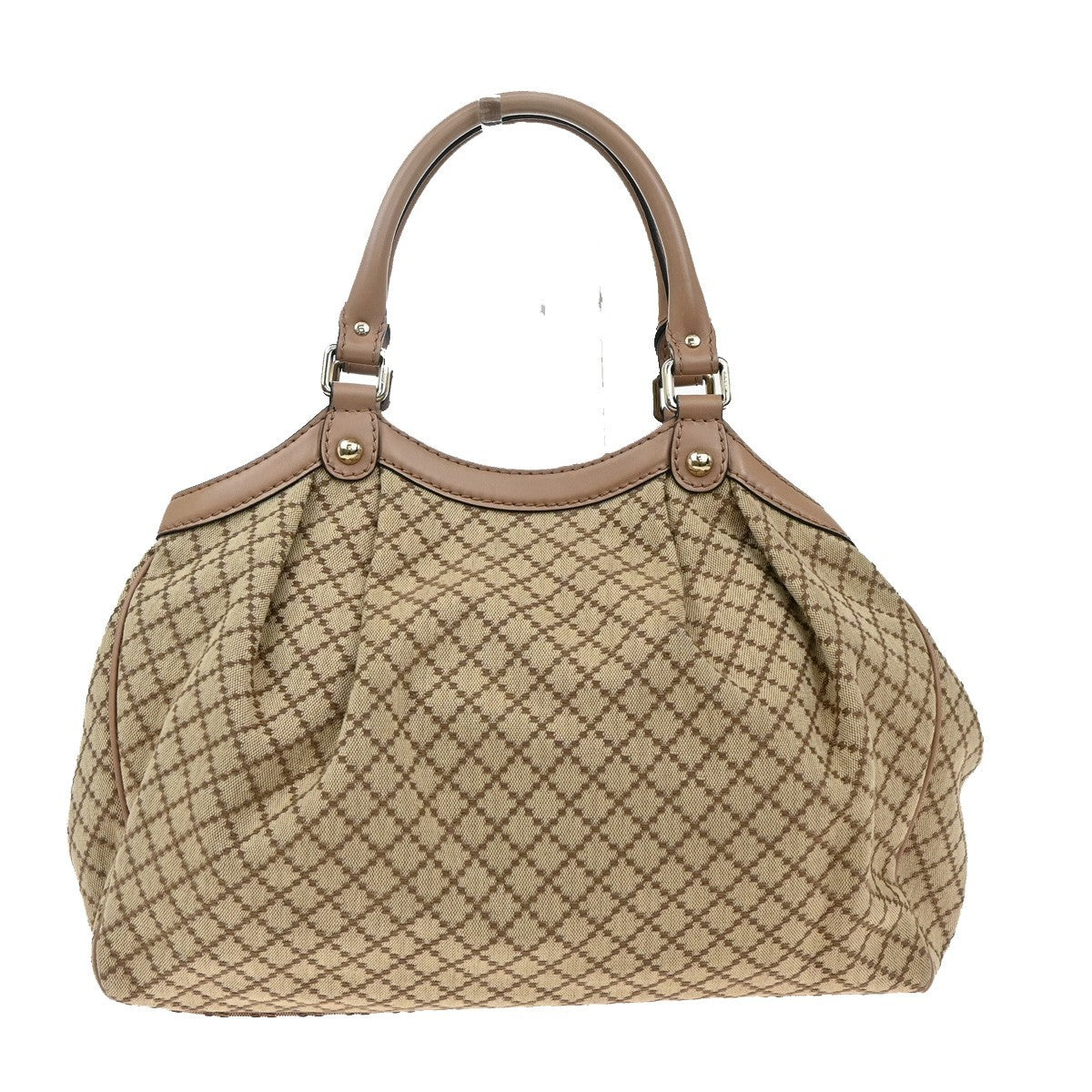 Gucci Sukey Tote Diamante Canvas, BROWN, CANVAS, Tote bag