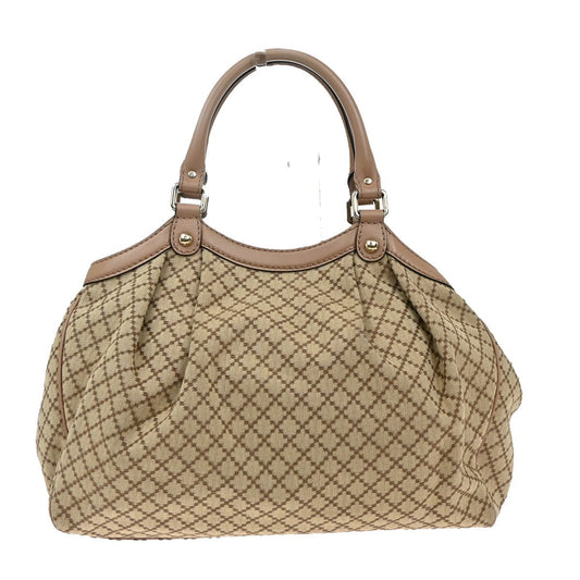 Gucci Sukey Tote Diamante Canvas, BROWN, CANVAS, Tote bag