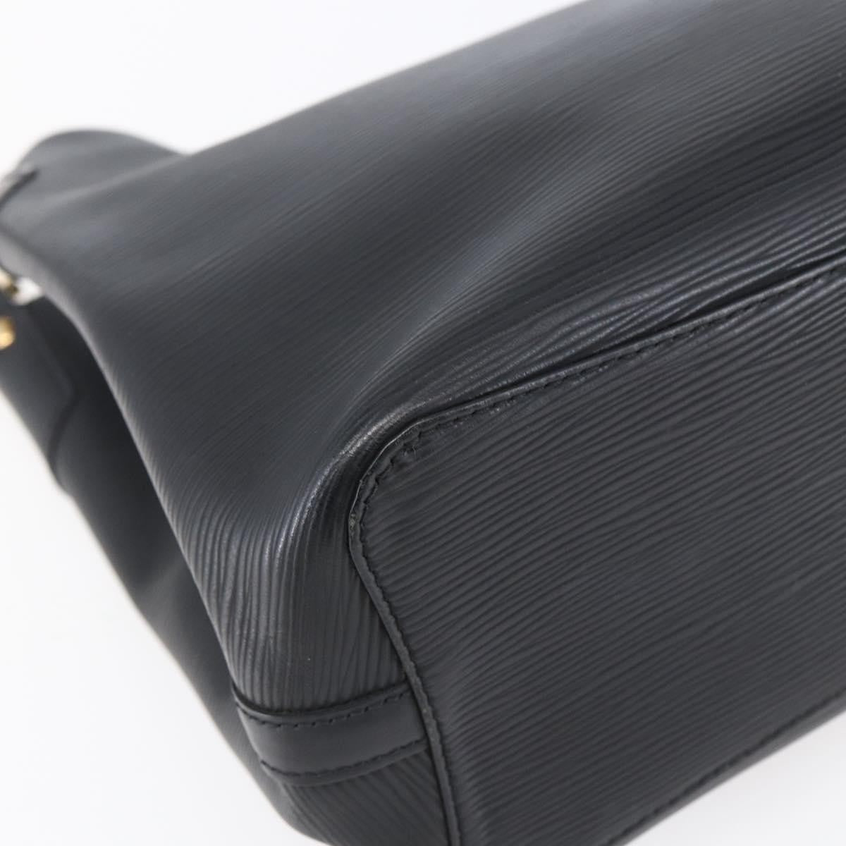 Louis Vuitton Mandara Handbag Epi Leather, BLACK, LEATHER, Shoulder bag