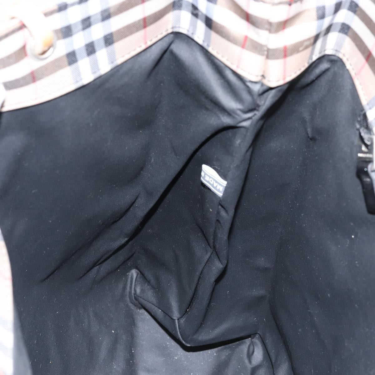 Burberry Nova Check Tote Nylon, BEIGE, NYLON, Tote bag