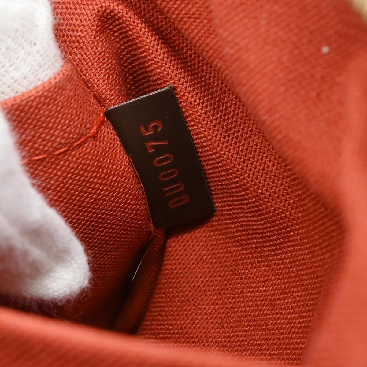 Louis Vuitton Illovo Handbag Damier, BROWN, CANVAS, Handbag