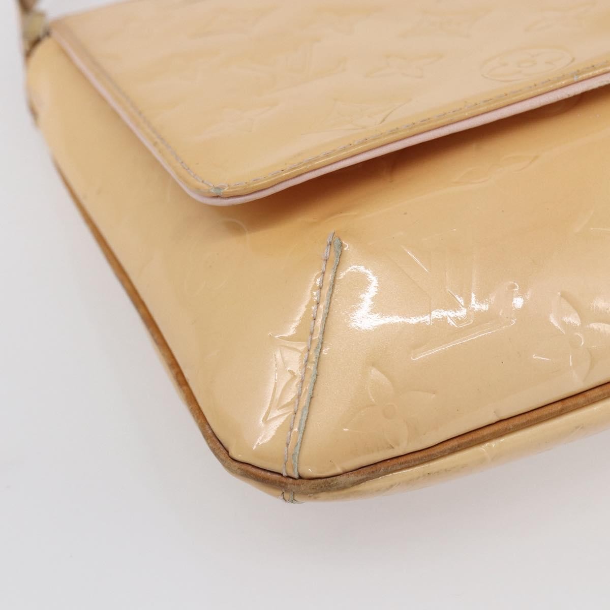 Louis Vuitton Thompson Street Handbag Monogram Vernis, BEIGE, PATENT_LEATHER, Shoulder bag