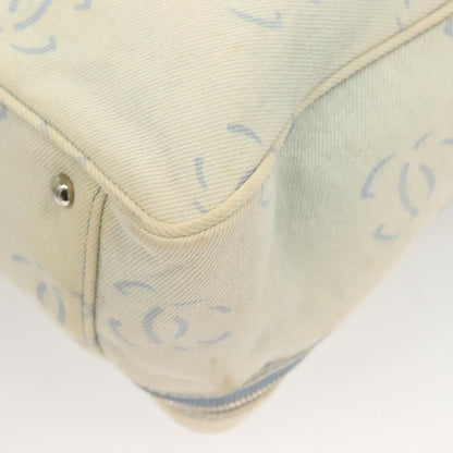 Chanel Zip Around Travel Bag Denim, BLUE, DENIM_JEANS, Travel bag