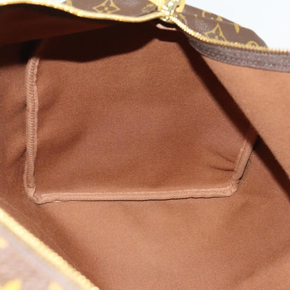 Louis Vuitton Keepall Bag Monogram Canvas, BROWN, CANVAS, Travel bag