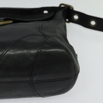 Chloe Vintage Flap shoulder bag Leather, BLACK, LEATHER, Shoulder bag