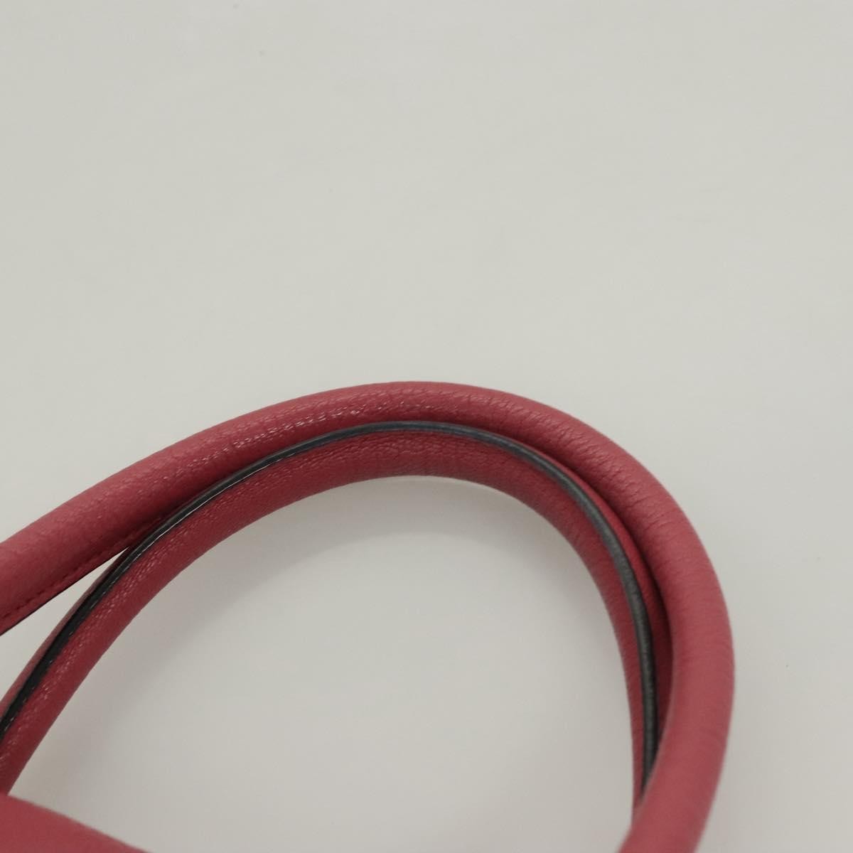 Miu Miu Convertible Madras Side Zip Satchel Grainy Leather, PINK, LEATHER, Handbag