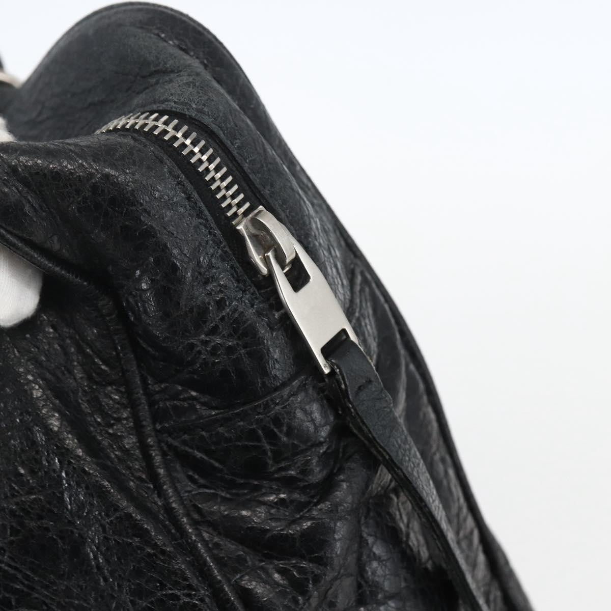 Balenciaga Classic Studs Briefcase Leather, BLACK, LEATHER, Briefcase