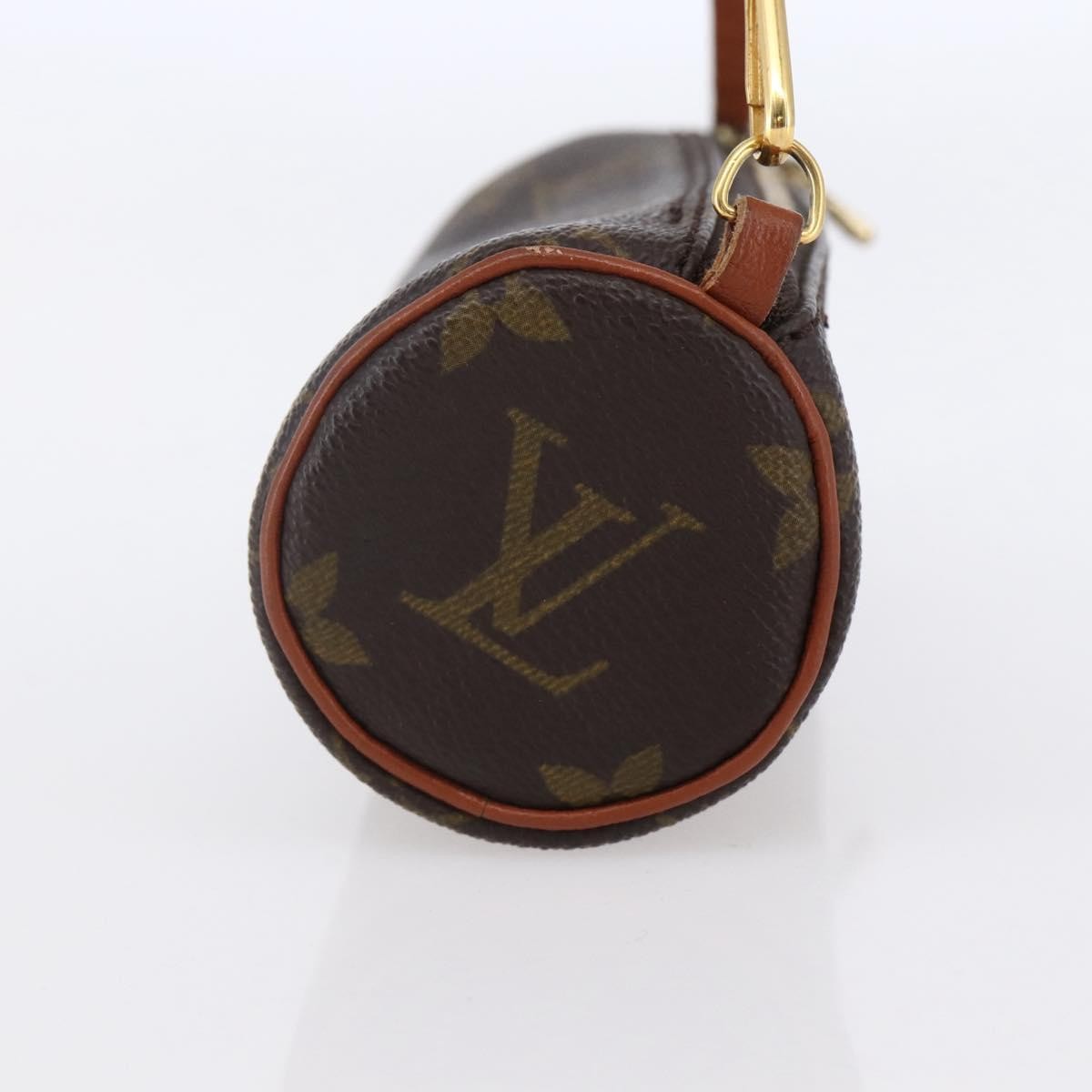 Louis Vuitton Papillon Pochette Monogram Canvas, BROWN, CANVAS, Clutche & pouche