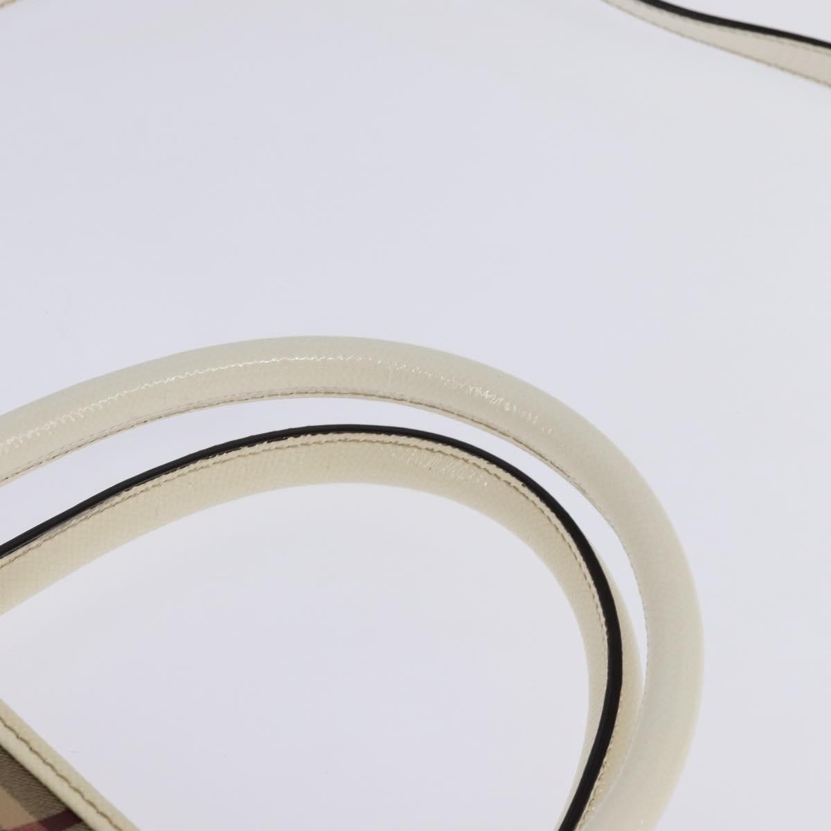 Burberry Minford Satchel Haymarket Coated Canvas, BEIGE, CANVAS, Tote bag