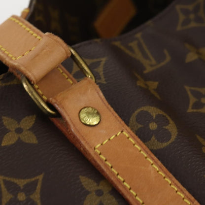 Louis Vuitton Shopping Sac Handbag Monogram Canvas, BROWN, CANVAS, Handbag