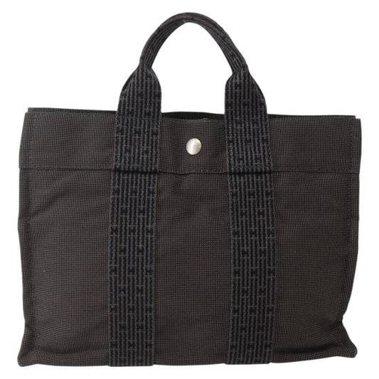 Hermes Fourre-tout Herline Fourre-tout Herline, GRAY, CANVAS, Tote bag