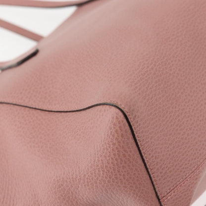 Gucci Swing Tote Leather, PINK, LEATHER, Tote bag