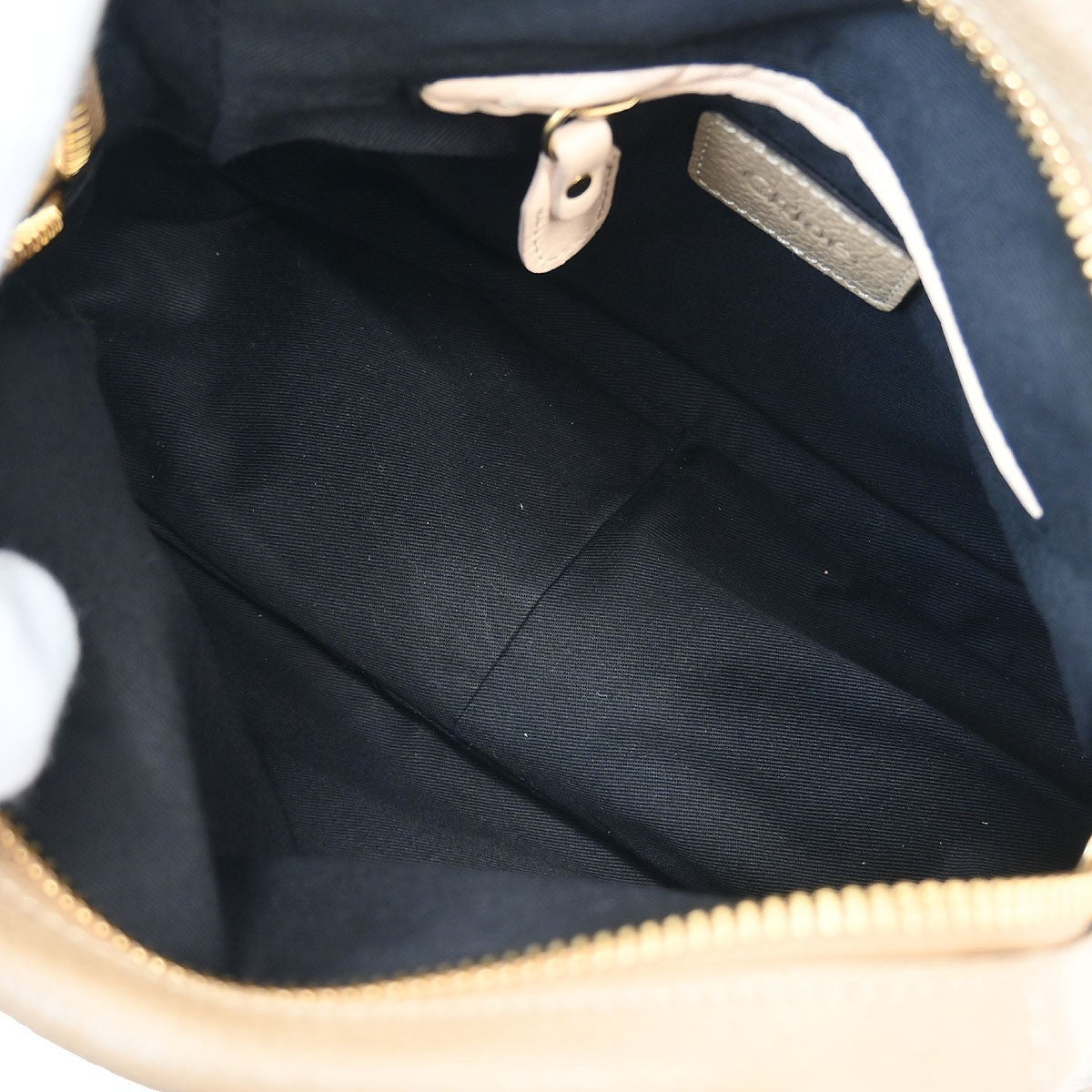 Chloe Paraty Top Handle Bag Leather, BEIGE, LEATHER, Handbag