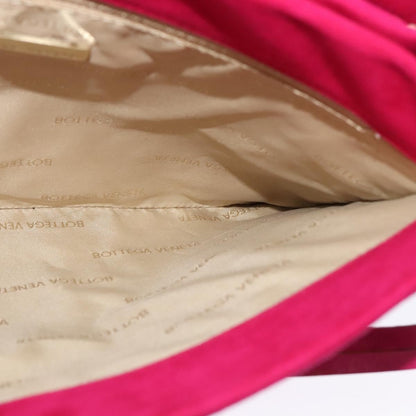 Bottega Veneta Vintage Shoulder Bag Suede, PINK, SUEDE, Shoulder bag