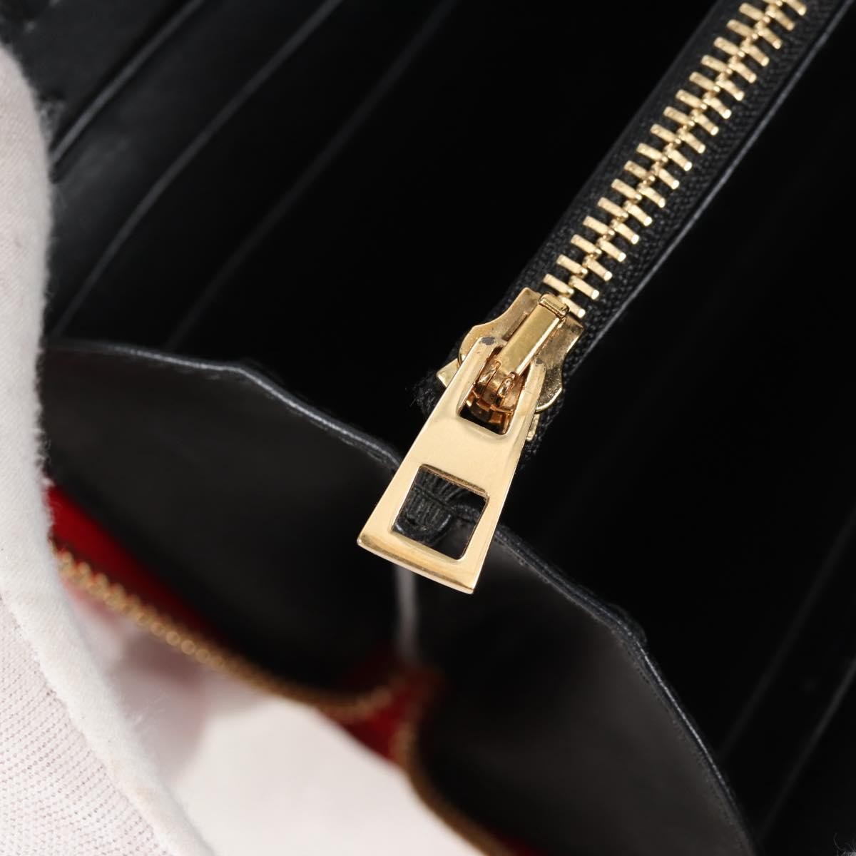 Loewe Anagram Wallet Leather, RED, LEATHER, Wallets