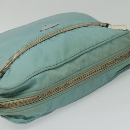 Prada Vintage Shoulder Bag Tessuto, BLUE, NYLON, Shoulder bag