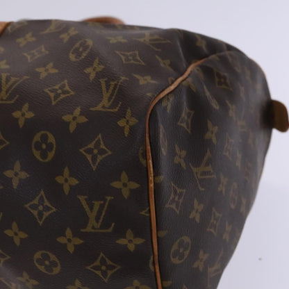 Louis Vuitton Keepall Bag Monogram Canvas, BROWN, CANVAS, Travel bag