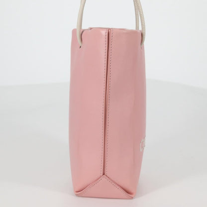 Chanel Essential Shopping Tote Leather, PINK, LEATHER, Tote bag