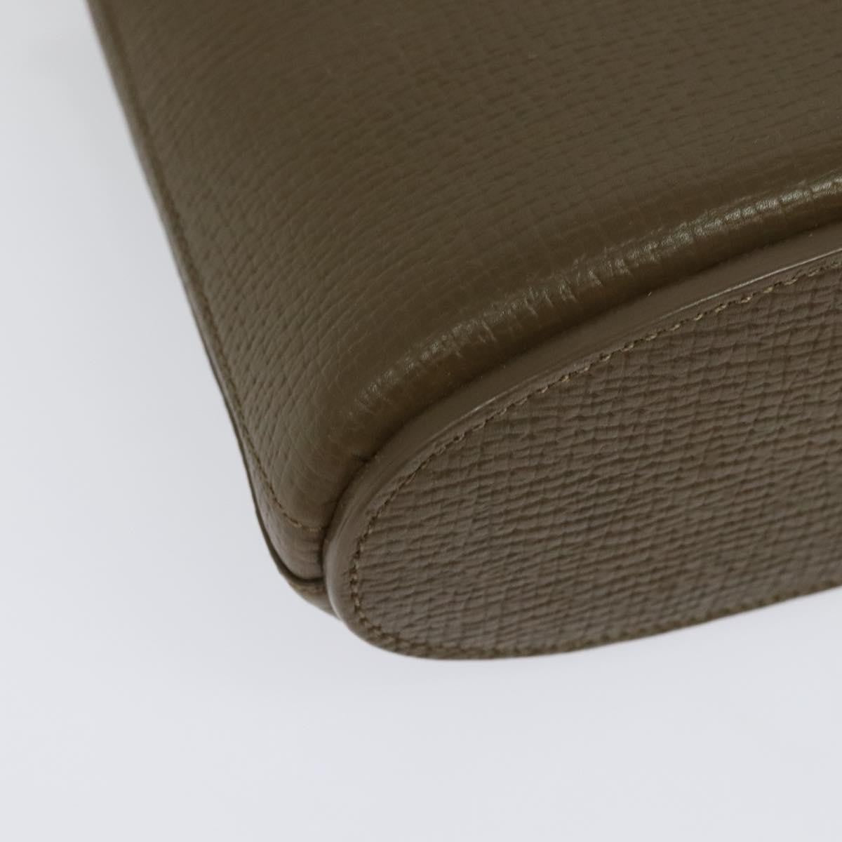 Loewe Vintage Handbag Leather, KHAKI, LEATHER, Handbag