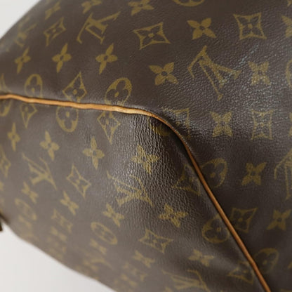 Louis Vuitton Keepall Bag Monogram Canvas, BROWN, CANVAS, Travel bag