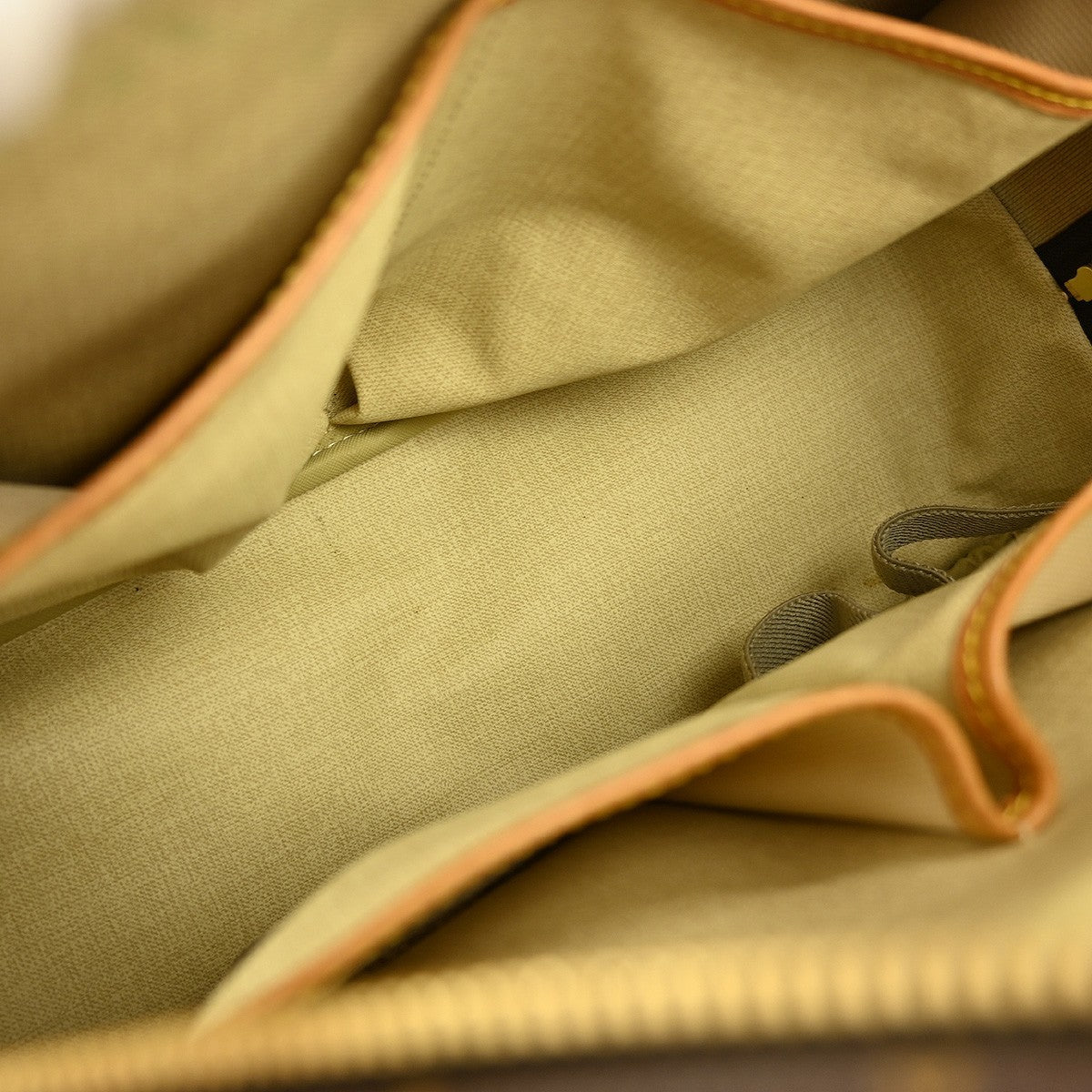 Louis Vuitton Deauville Handbag Monogram Canvas, BROWN, CANVAS, Handbag