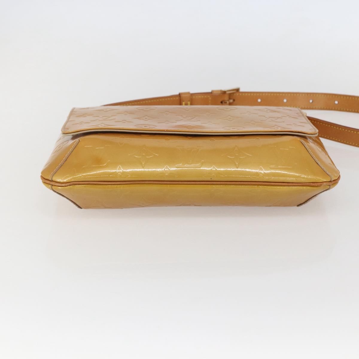 Louis Vuitton Thompson Street Handbag Monogram Vernis, BEIGE, PATENT_LEATHER, Shoulder bag