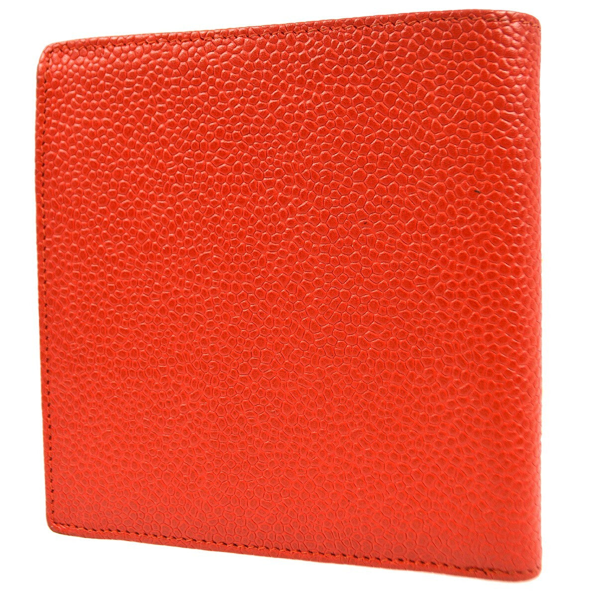 Chanel Vintage Timeless CC Bifold Wallet Caviar, RED, LEATHER, Wallets