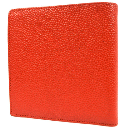 Chanel Vintage Timeless CC Bifold Wallet Caviar, RED, LEATHER, Wallets
